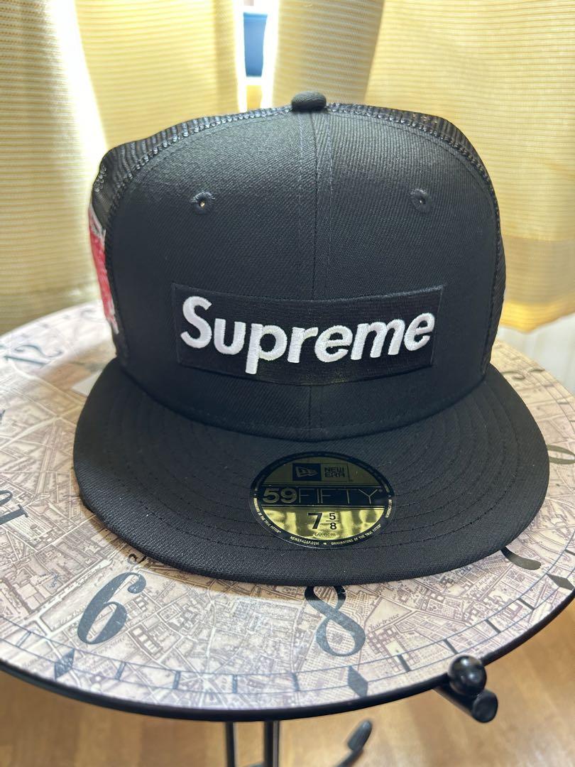 高質 Supreme メッシュバックキャップ SUMMER SEASON 2024 - メルカリ 帽子