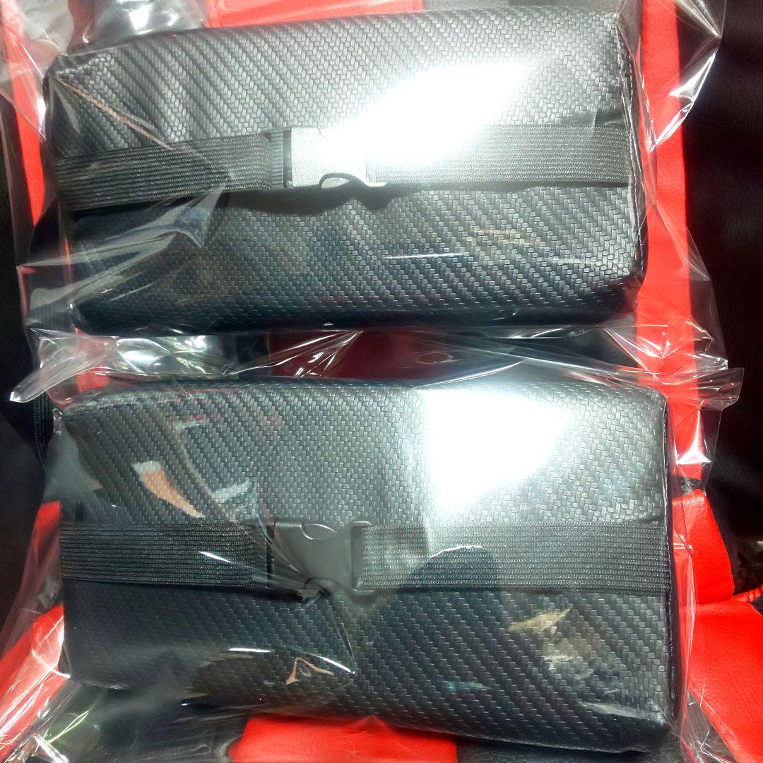〓新品〓2個セット〓アルファード専用 ネックパッド〓カーボン