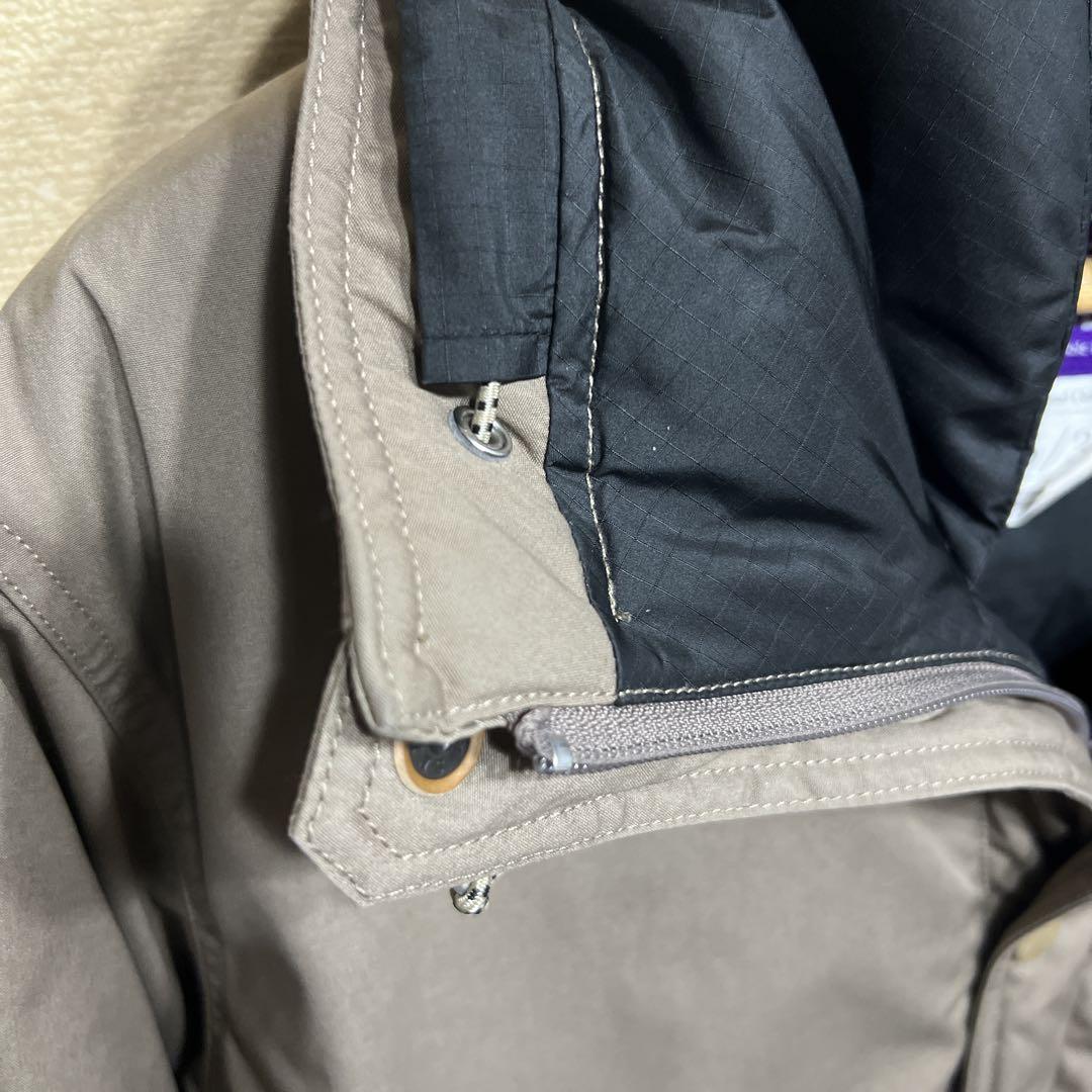 美品 20FW ノースフェイスパープルレーベル モンキータイム別注 サイズ L