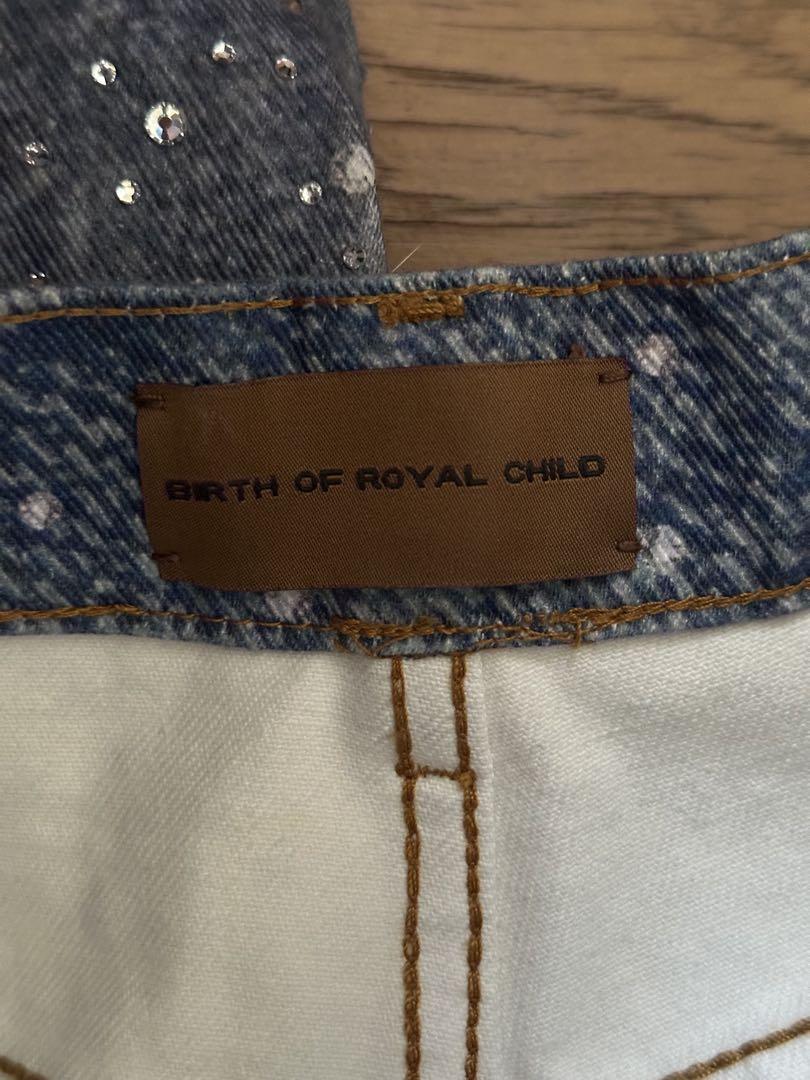 birth of royal child ダイヤモンド　デニム　パンツ
