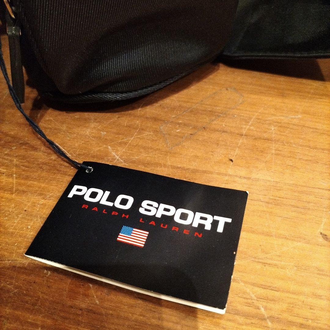 90s 新品未使用品POLO SPORT　水筒　ボトルホルダー　ウエストバッグ