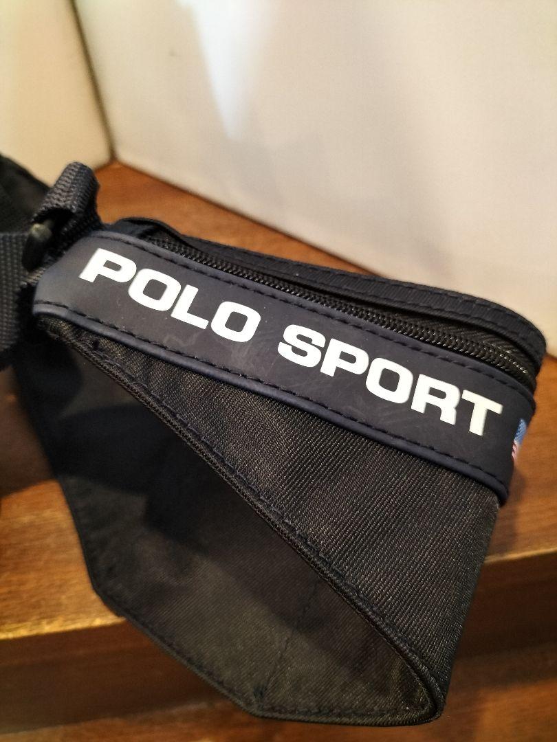 90s 新品未使用品POLO SPORT　水筒　ボトルホルダー　ウエストバッグ