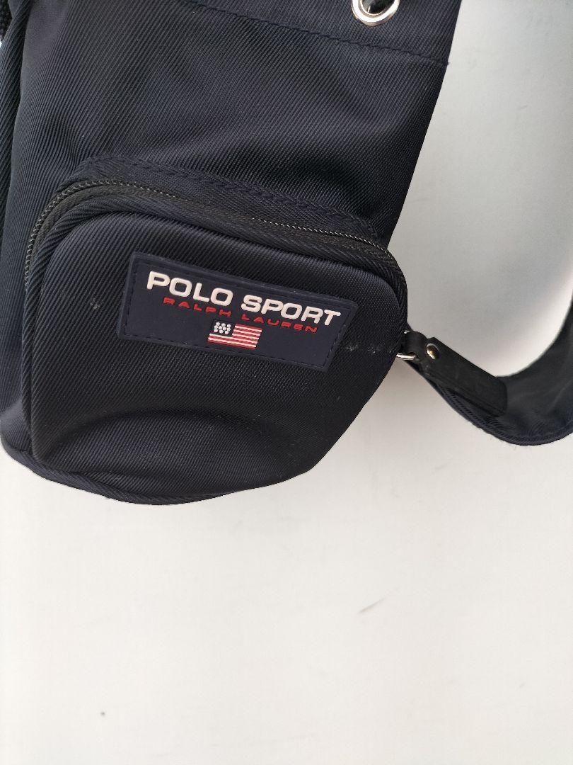 90s 新品未使用品POLO SPORT　水筒　ボトルホルダー　ウエストバッグ