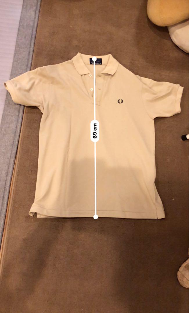 フレッドペリー　FRED PERRY 　ポロシャツ メンズ ベージュ　M