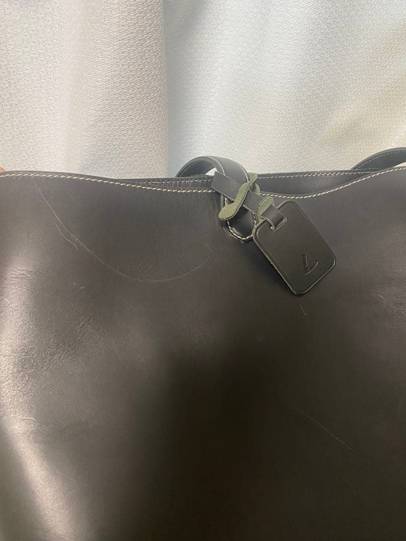 土屋鞄 ディアリオ ラージトート バッグ レザー ブラック