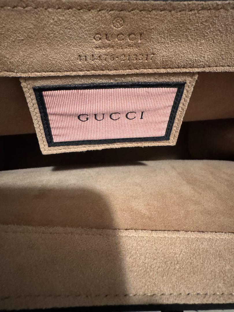 GUCCI ゴースト　レザー　2WAYハンドバッグ　414476
