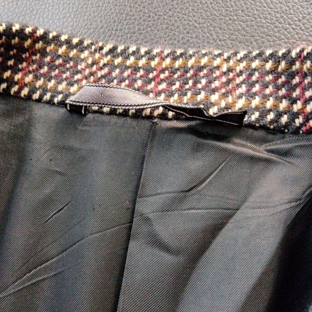 ダンヒルdunhill　カシミアジャケットチェック