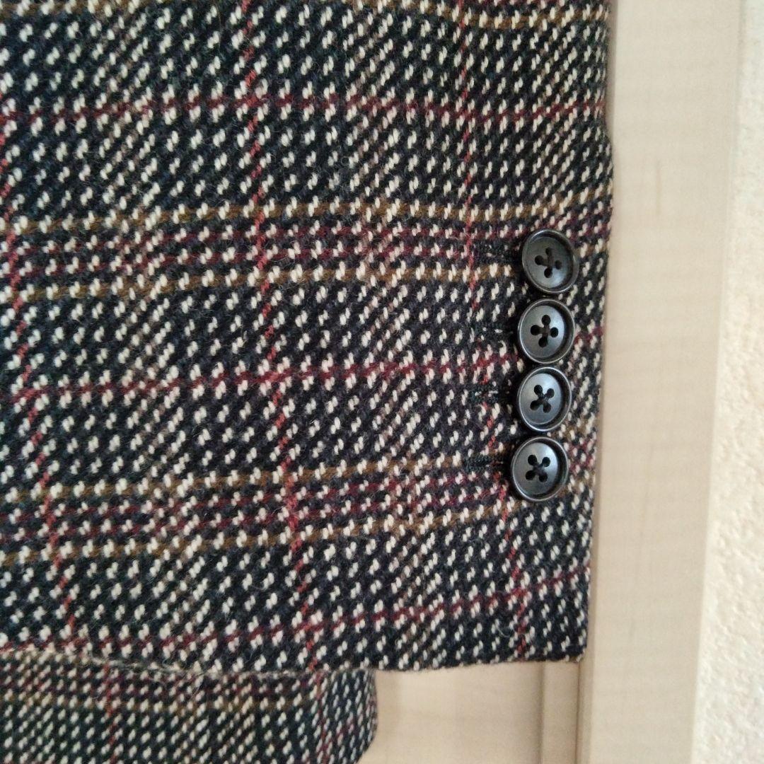 ダンヒルdunhill　カシミアジャケットチェック