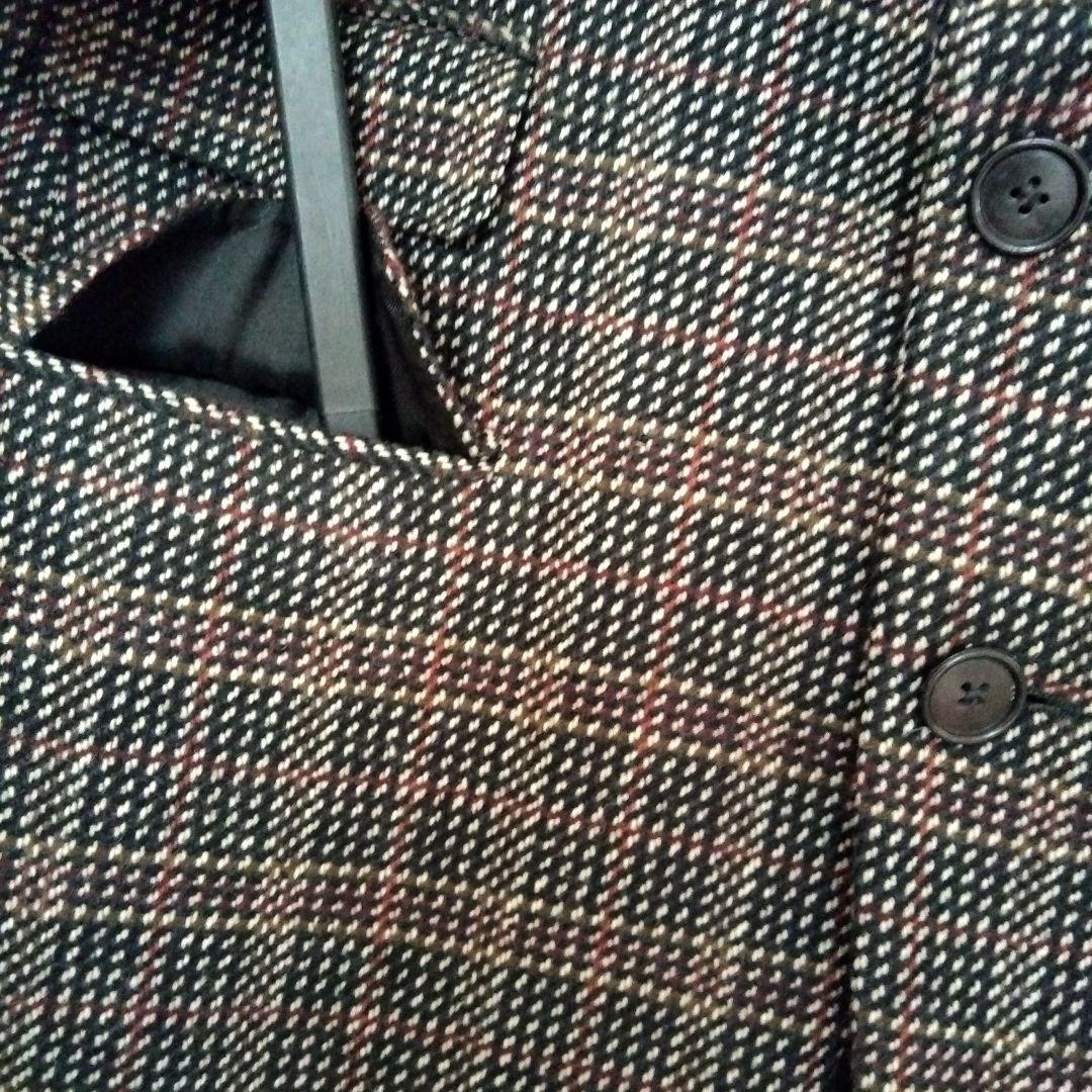 ダンヒルdunhill　カシミアジャケットチェック