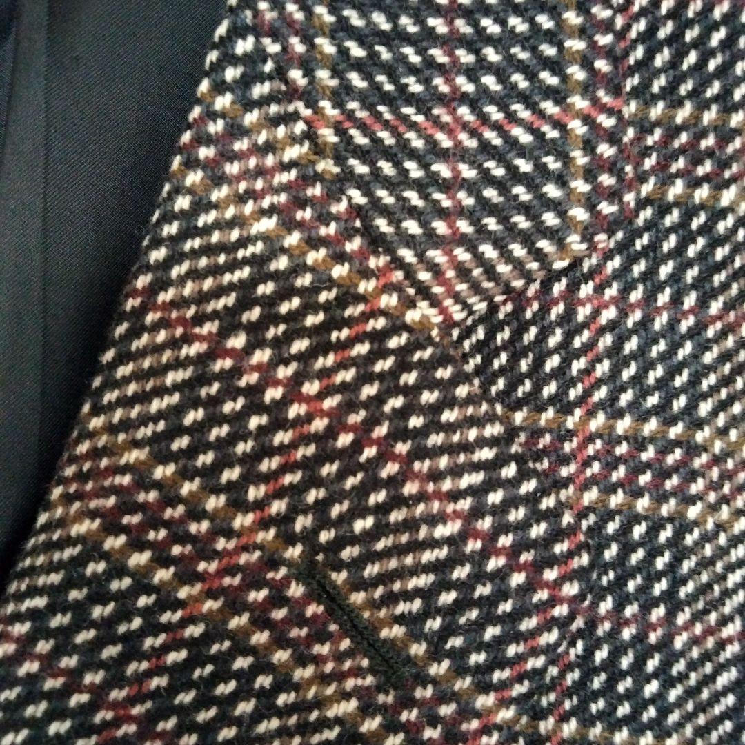 ダンヒルdunhill　カシミアジャケットチェック
