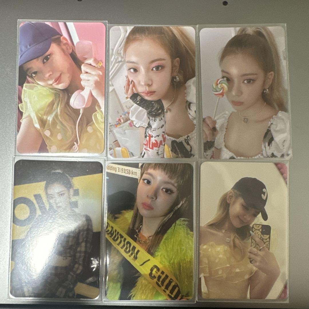 ITZY ヨントン トレカ 当選者限定 リア セット ITZY ヨントン トレカ 当選者限定 リア セット