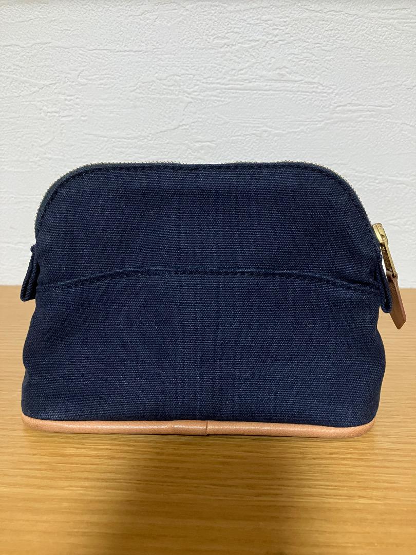 HERMES エルメス　ボリードポーチ　ミニミニ　ネイビー aungshu.com