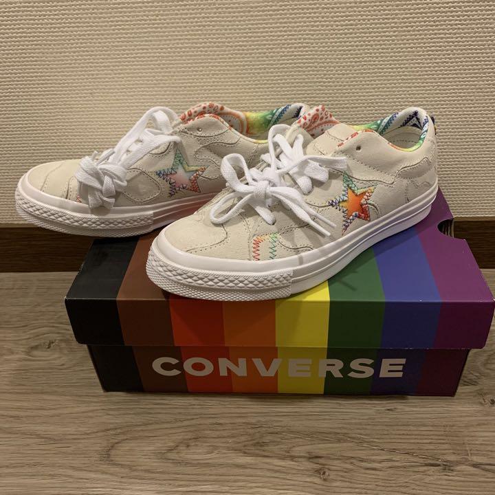 converse pride スニーカー ワンスター レインボー カラフル - メルカリ converse pride スニーカー ワンスター レインボー カラフル - メルカリ
