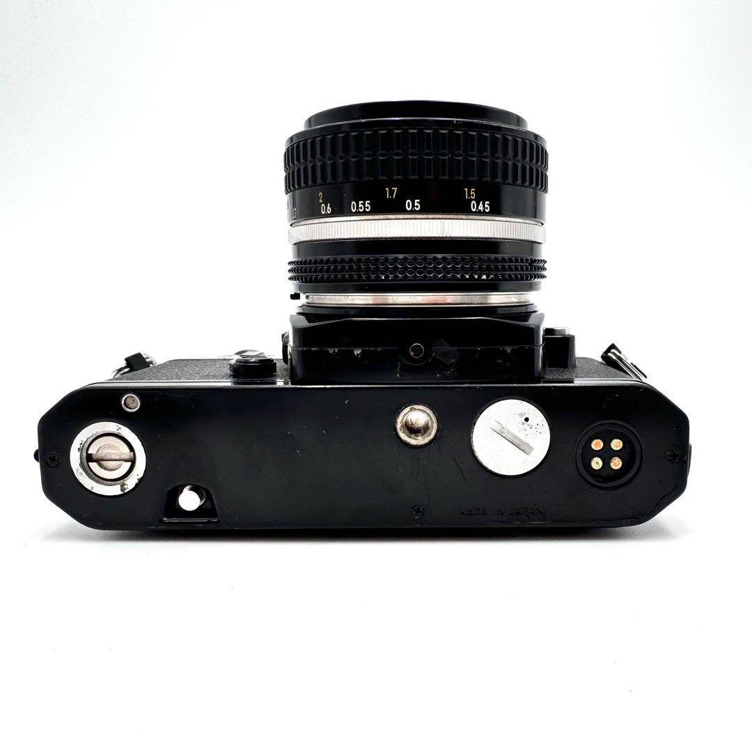 【美品】Nikon ニコン FE2 + ai 50mm f1.4 フィルムカメラ