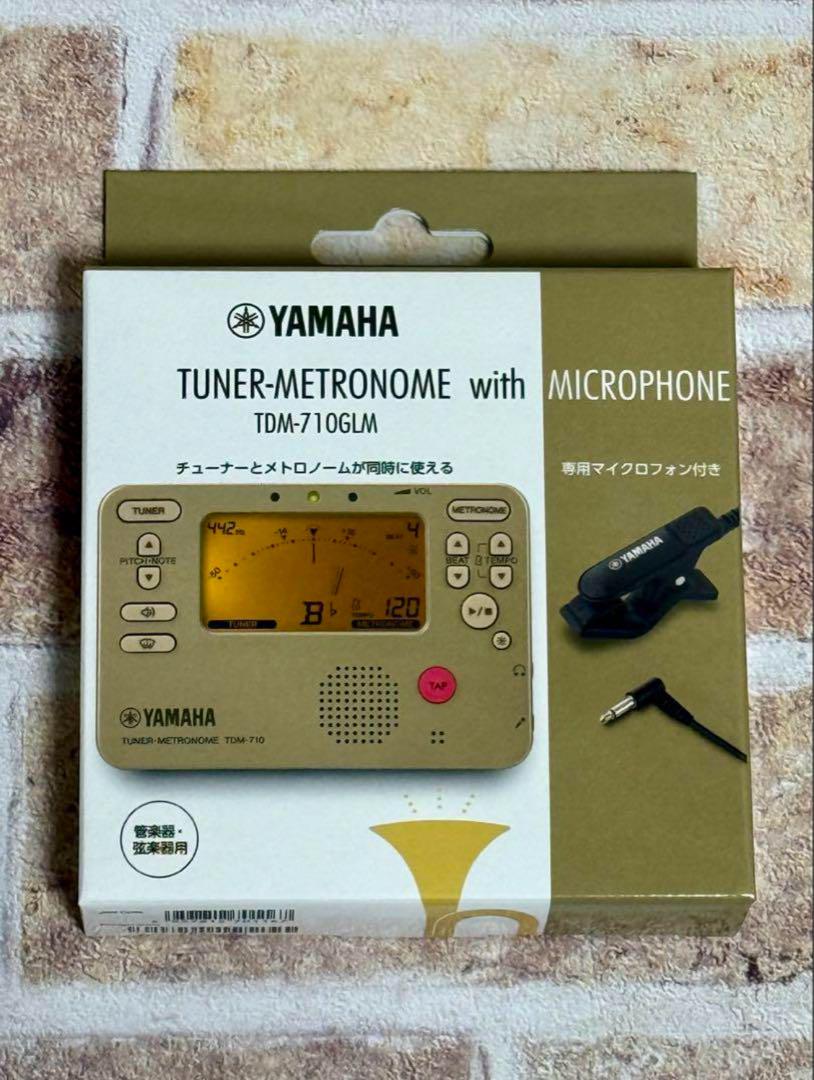 ヤマハ　チューナーメトロノーム　TDM-710GLM YAMAHA