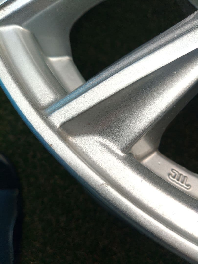 DOS 15インチ シルバー アルミホイル4本セット