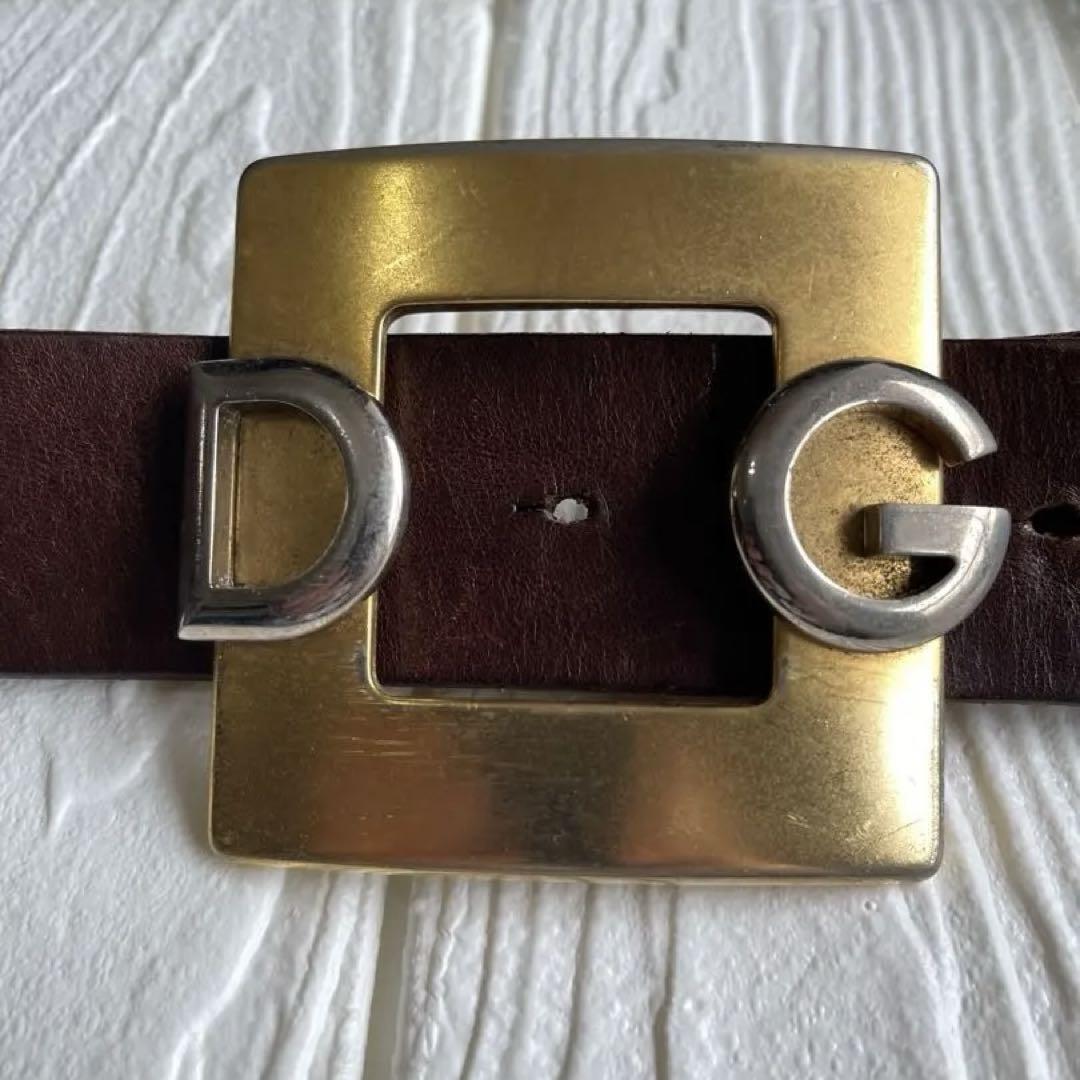 【2025年】高評価レビューアイテム特集 ベルト］D&G ブラウンレザーベルト - メルカリ 小物