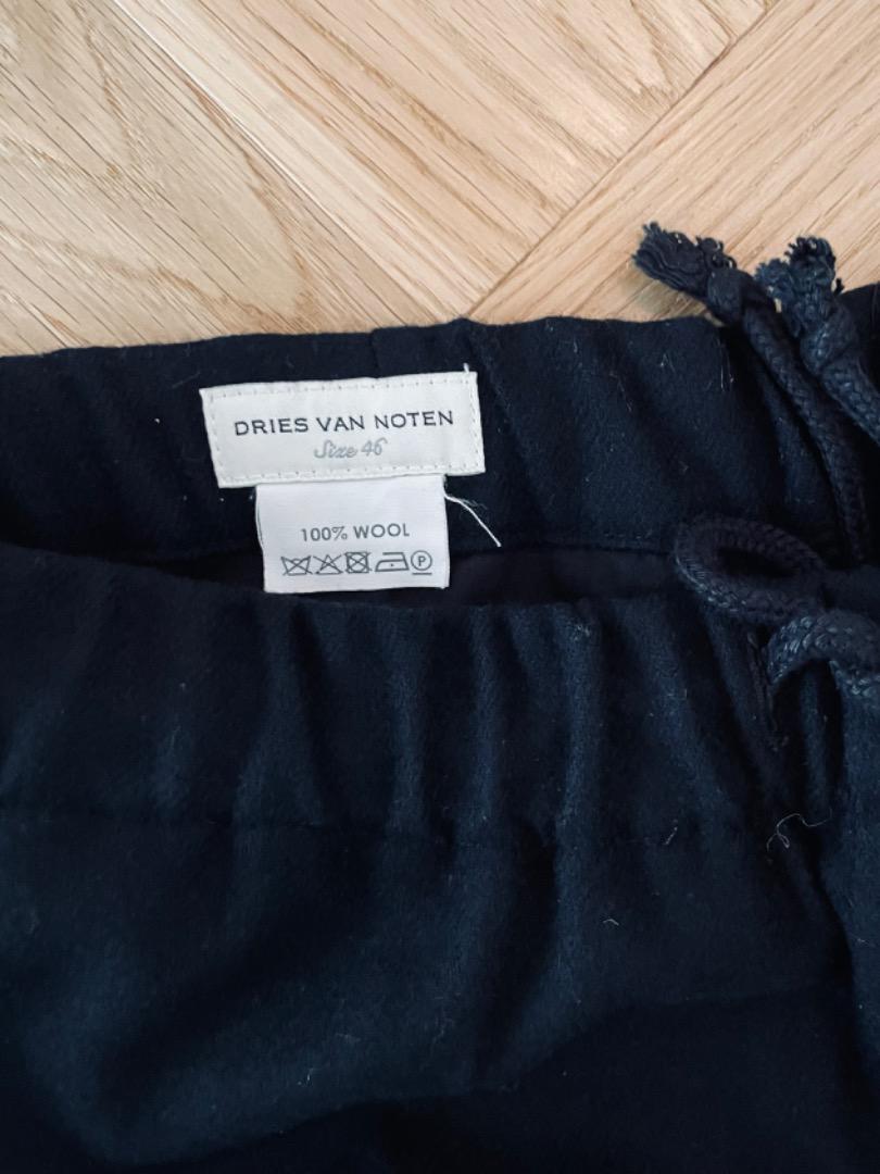 DRIES VAN NOTEN ドリス ヴァン ノッテン ウール　パンツ　新品