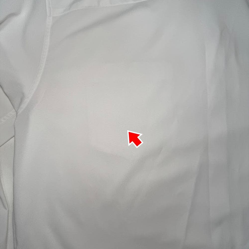 黄ばまないシャツ