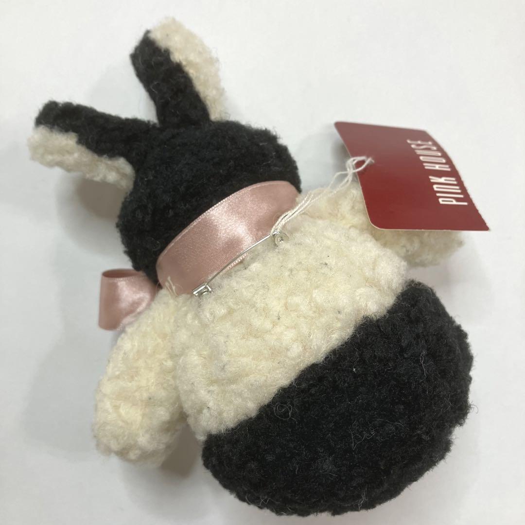 未使用】ピンクハウス ネコ くま うさちゃんコサージュ3点set