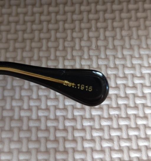 MOSCOT LEMTOSH POKER FACE別注 BLACK ECRU
