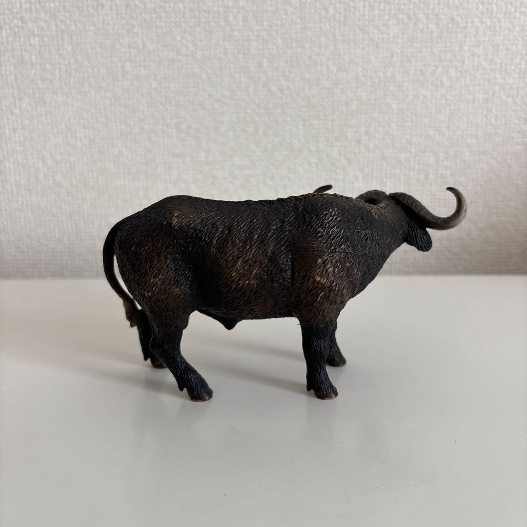 シュライヒ 動物 フィギュア 水牛 バッファロー 親子 オス