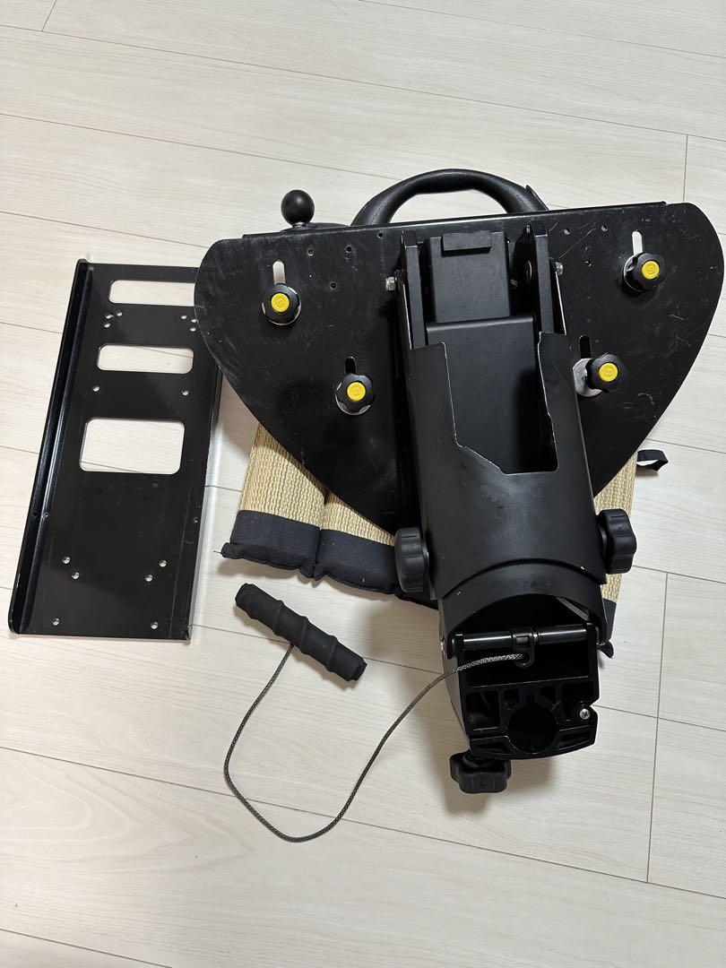 サウザーバウデッキ、RAMマウント付 & モーターガイド　X5 ショートマウント