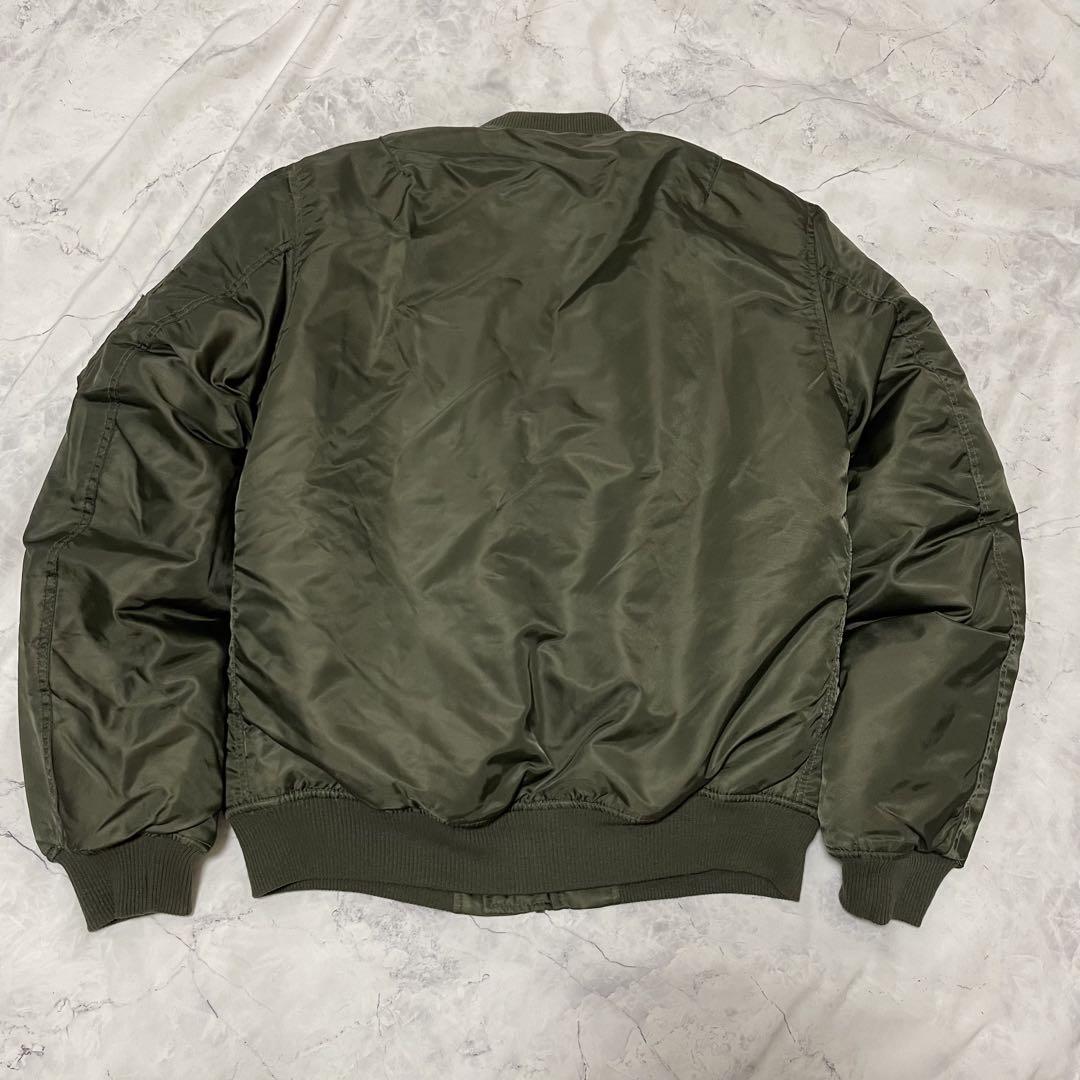 【新品 】　定番　EDWIN エドウィン ma1 XL カーキ　アウター　セール