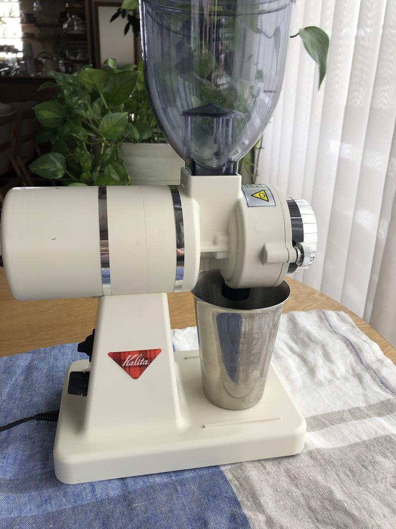 カリタ コーヒーミル ナイスカットG アイボリー未使用ブラシ付き