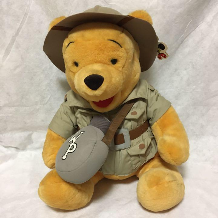 レア】ディズニー ワールド くまのプーさん サファリ ぬいぐるみ