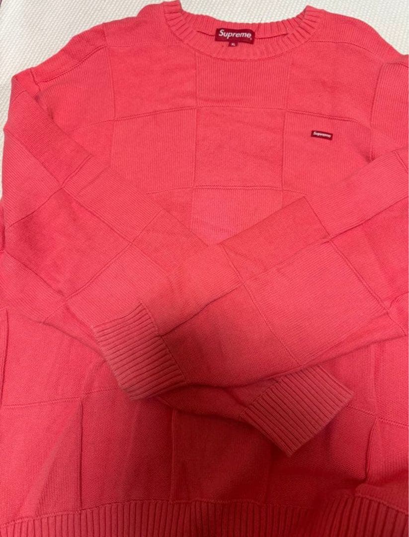 Supreme ピンク ニットセーター
