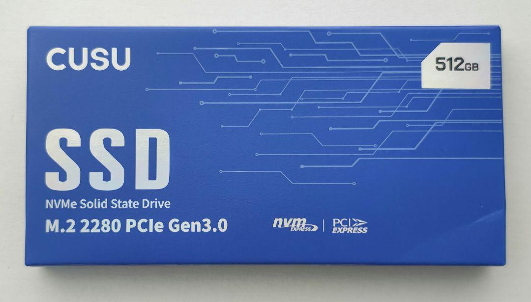 【SSD 512GB 3個セット】CUSU CV3500Q M.2 NVMe Cusu 512gb 1tb SSD NVMe SSD 2tb M2 SSD PCIe 3.0x4 M.2 2280