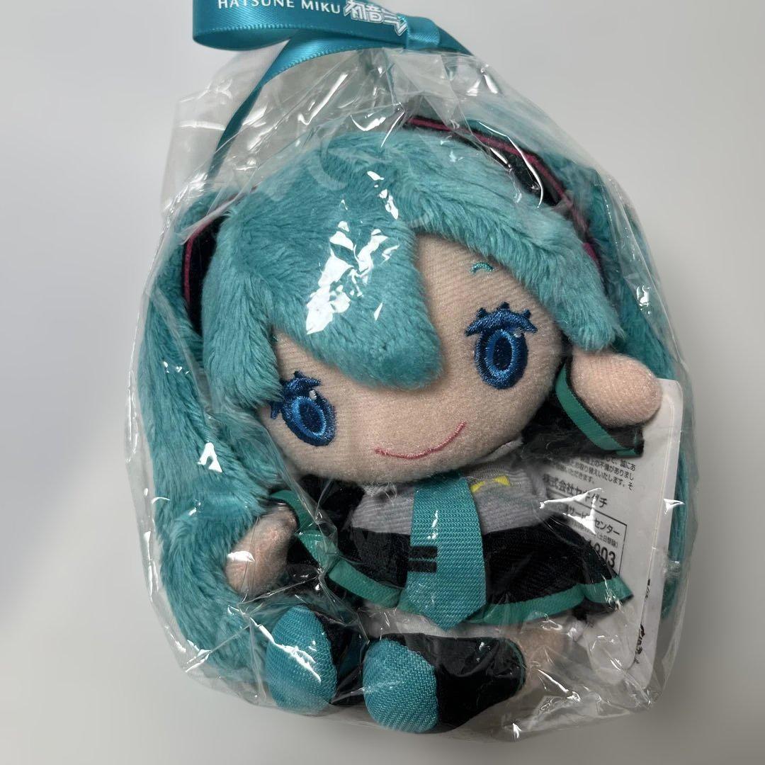 未開封　初音ミク　ぬいぐるみマスコット　セキグチ