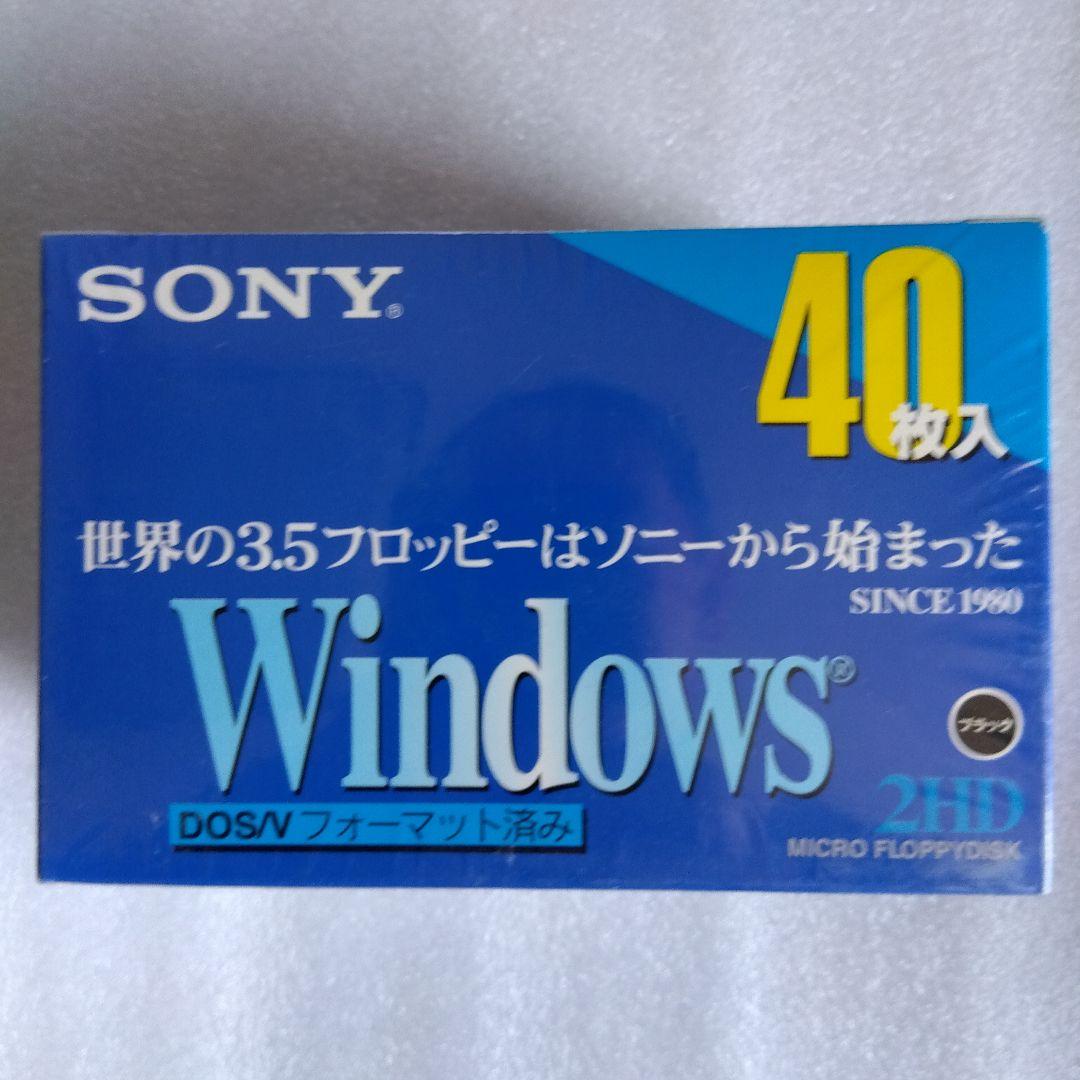 未開封　SONY マイクロフロッピーディスク　2HD　40枚入1箱