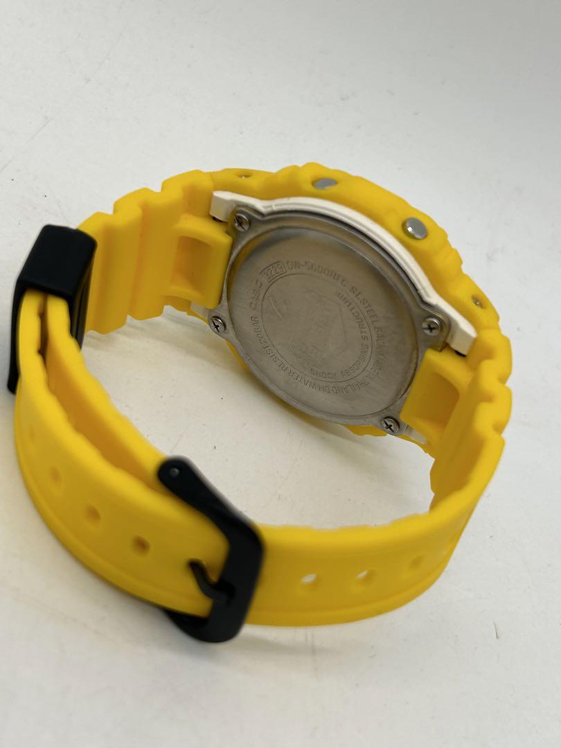 CASIO G-SHOCK イエロー デジタル腕時計