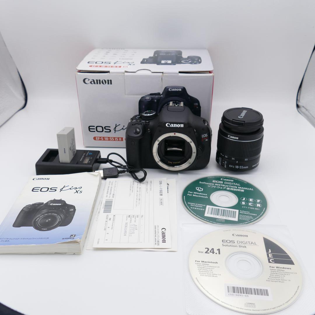 Canon キャノン EOS kiss X5 レンズキット デジタル一眼カメラ