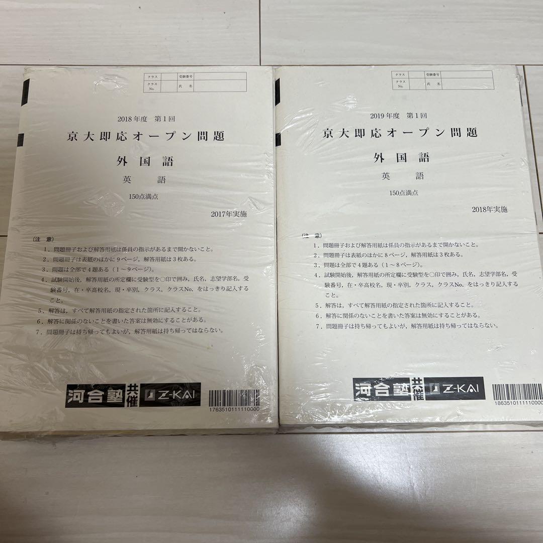 京大即応オープン (2017年8月,11月,2018年8月,11月)