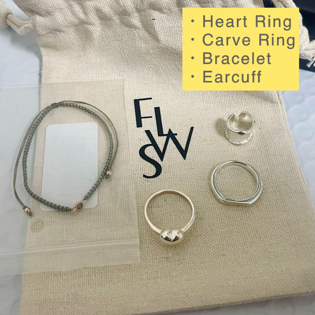 TREASURE flawless Carve ring カーブリング 9号 deaflink.com