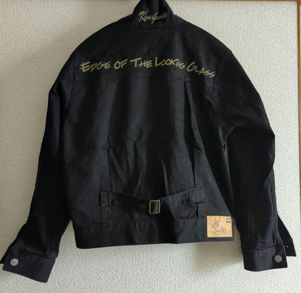 KIM JONES × GU ブラックデニムジャケット　XL
