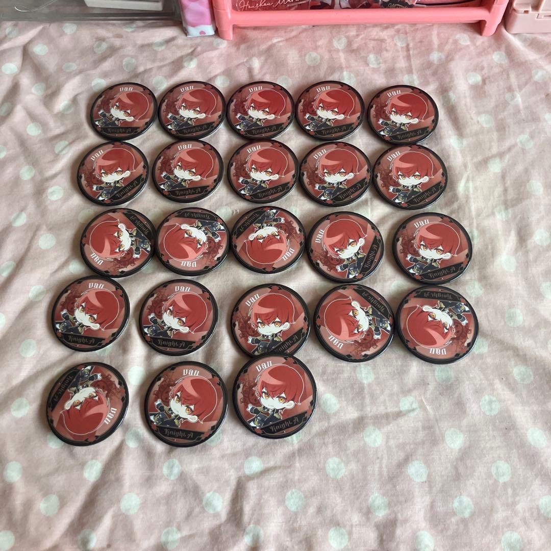 騎士X ばぁうくん デフォルメ缶バッジ 23個