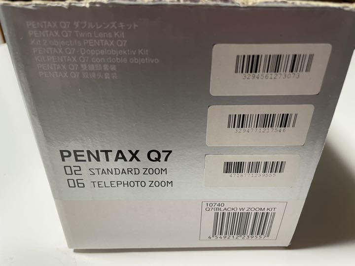 人気新番 PENTAX Wズームキット BALCK GPMpL-m58096924380 Q7 お得お買い得