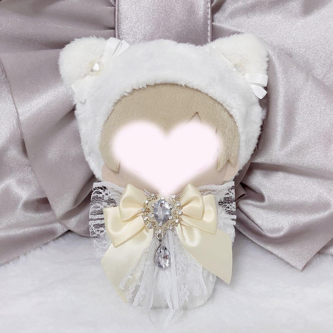 ぬい服 着ぐるみ 16cm 白 ホワイト 量産型 オタク ともぬい