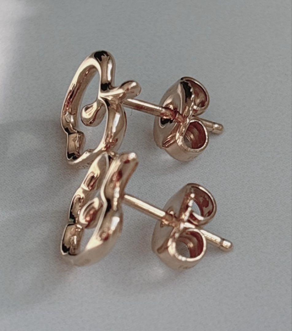 ティファニー ピアス アップルモチーフ K18 TIFFANY＆Co.