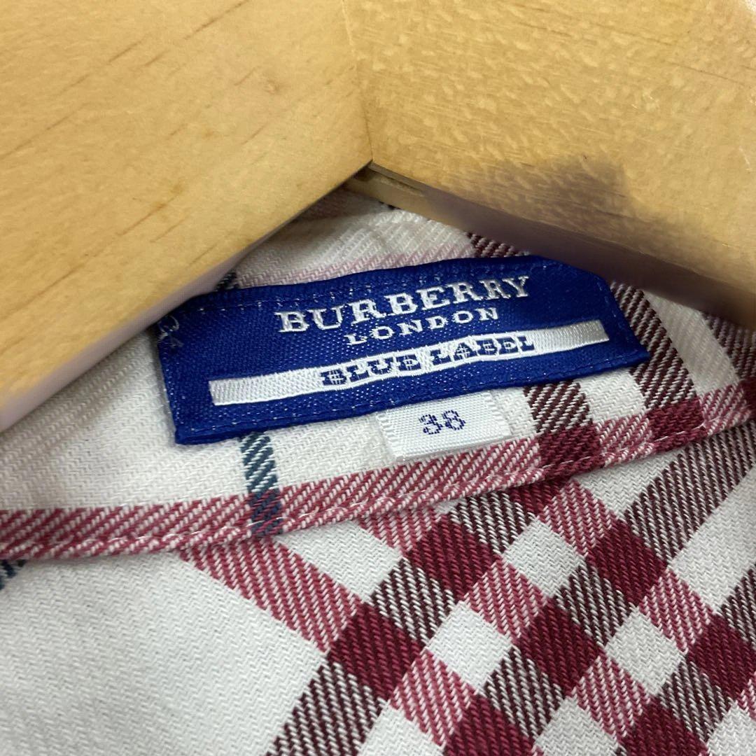 BURBERRY BLUE LABEL シャツ ウエストリボン 38 ＃1269 - メルカリ