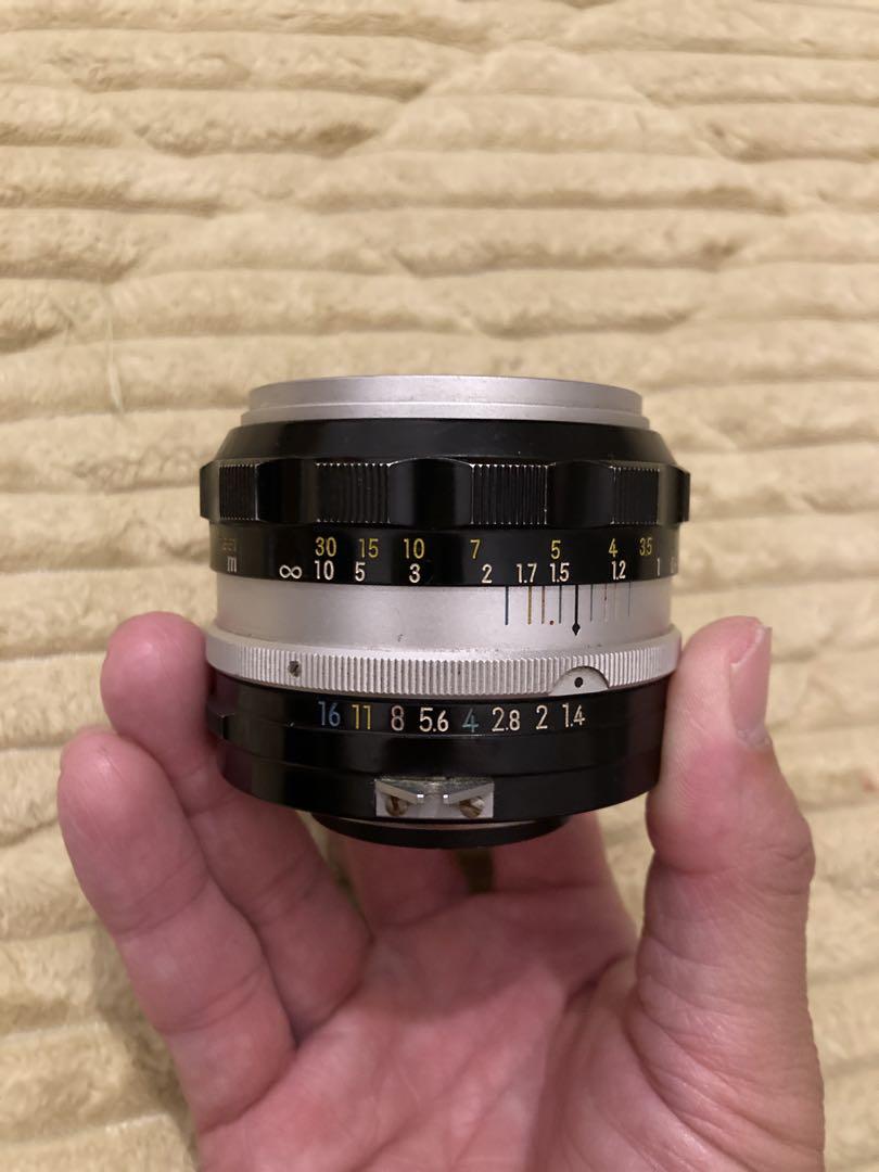 NIKKOR-S 1:4 f=50mm レンズ