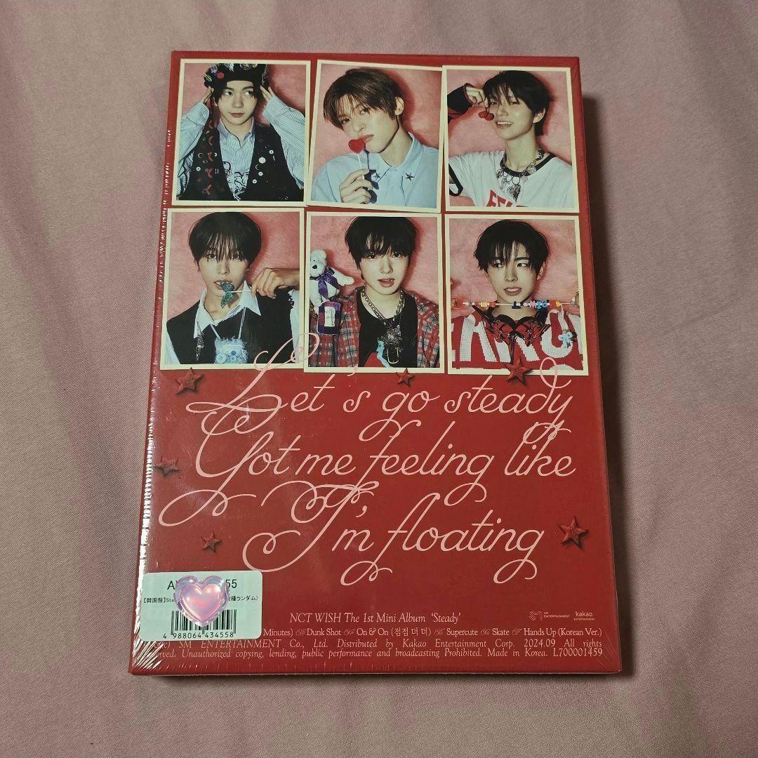 NCT 新品未開封アルバム ㅁ nct wish steady アルバム photobook 赤 新品未開封 - メルカリ