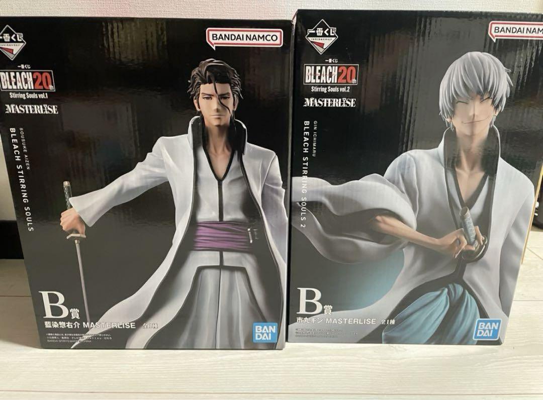一番くじ　BLEACH B賞 市丸ギン　B賞　藍染惣右介　セット 一番くじ BLEACH B賞 藍染惣右介 & B賞 市丸ギン - メルカリ