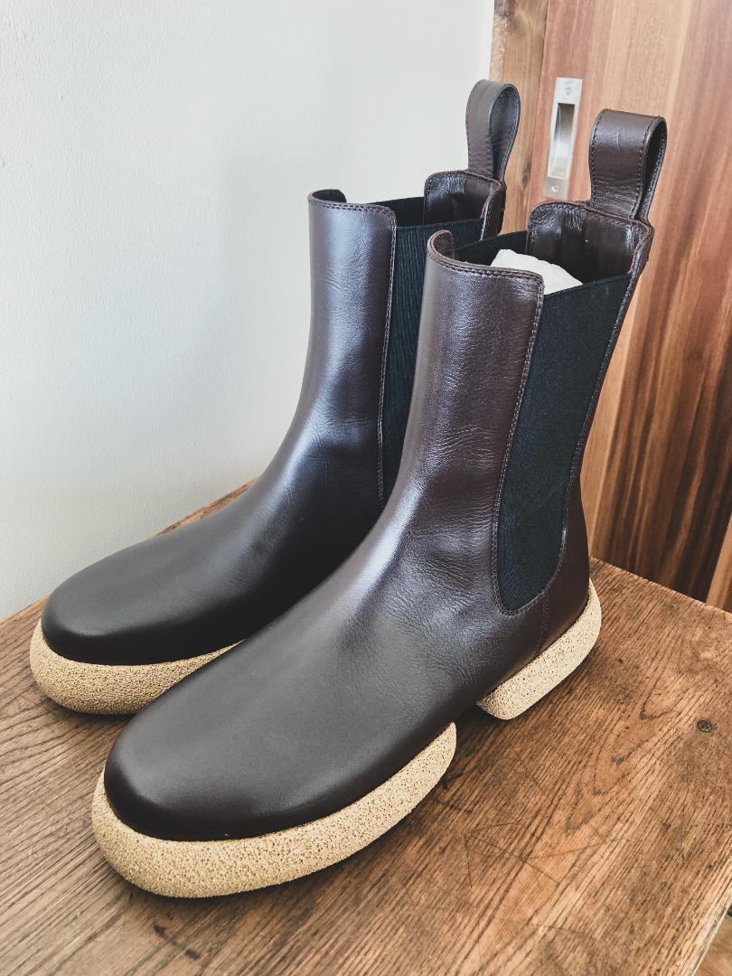 靴 DRIES VAN NOTEN Brown Chelsea Boots