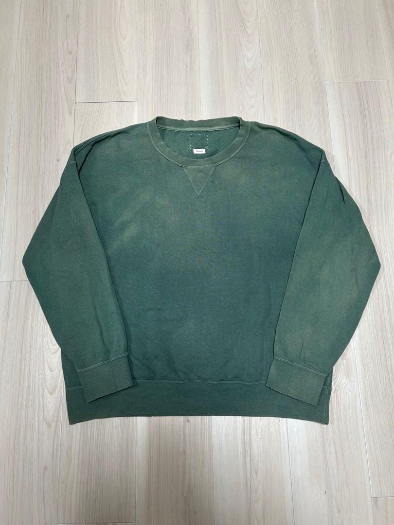 ビズビム VISVIM ジャンボ スウェット サイズ2 19SS グリーンM visvim