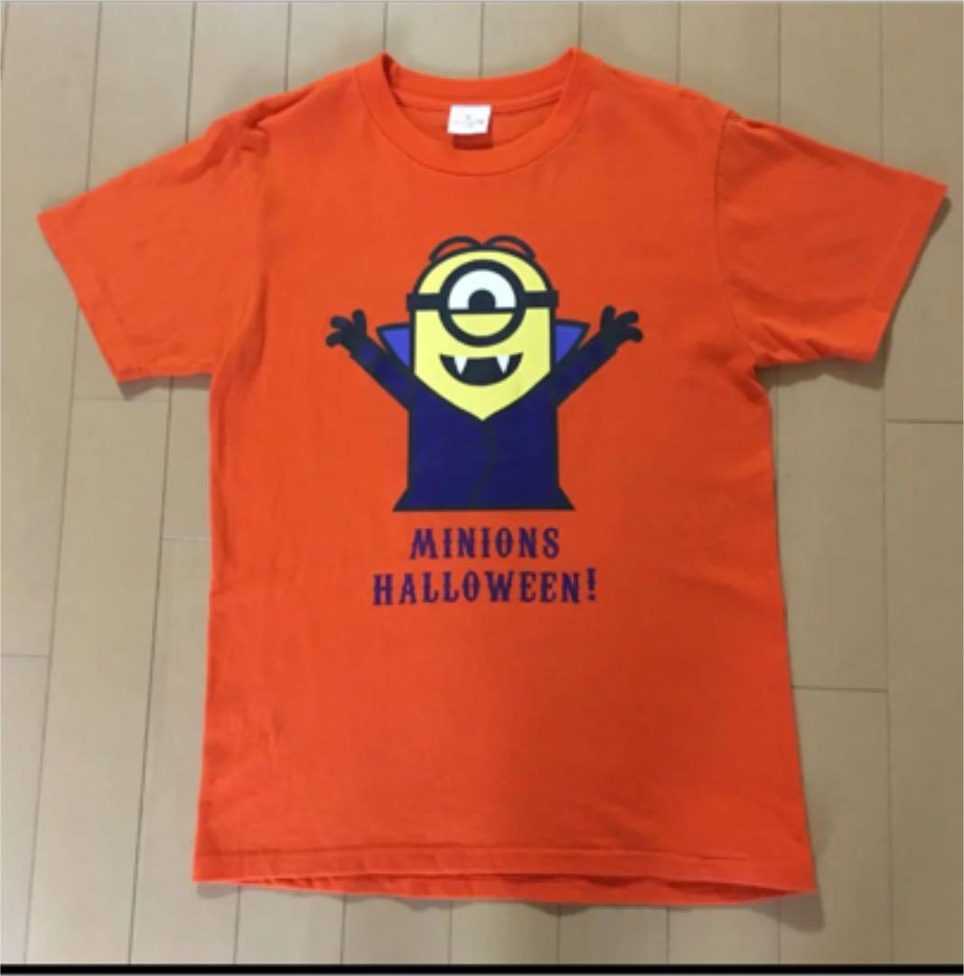 Usj ミニオン ハロウィン Tシャツ 130 オレンジ メルカリ